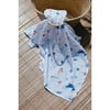 Organic Cotton Muslin Swaddle, Under The Sea - Swaddles - 3