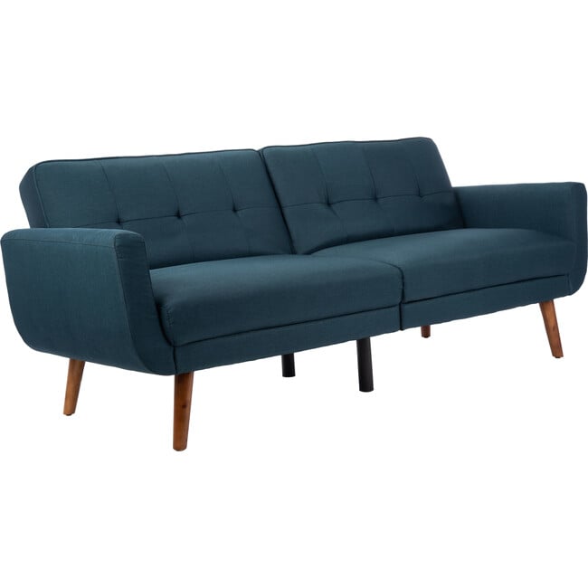 Bushwick Foldable Futon Bed, Navy - Accent Seating - 4