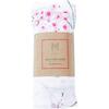 Organic Cotton Muslin Swaddle, Cherry Blossom - Swaddles - 6