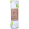 Organic Cotton Muslin Swaddle, Avocado - Swaddles - 1 - thumbnail