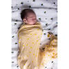 Organic Cotton Muslin Swaddle, Bee - Swaddles - 2