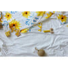 Organic Cotton Muslin Swaddle, Sunflower - Swaddles - 4