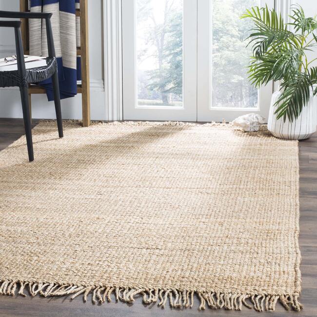 Natural Fiber Gemma Rug, Beige - Rugs - 3