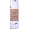 Organic Cotton Muslin Swaddle, Bee - Swaddles - 5