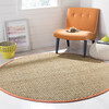 Natural Fiber Ruby Rug, Beige/Rust - Rugs - 4