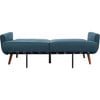 Bushwick Foldable Futon Bed, Navy - Accent Seating - 8