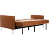 Chelsea Foldable Futon Bed, Cognac - Accent Seating - 6