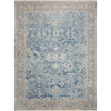 Sultanabad Jackson Rug, Blue & Gold - Rugs - 1 - thumbnail