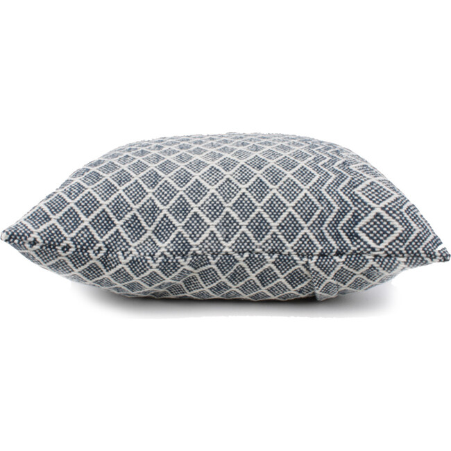 Alpaca Zig Zag Pillow, Indigo Shupaca Decorative Pillows & Throws