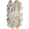 Sheepskin Rug, Ivory/Smoke - Rugs - 2