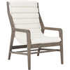 Delaney Channel Tufted Chair, White - Nursery Chairs - 3