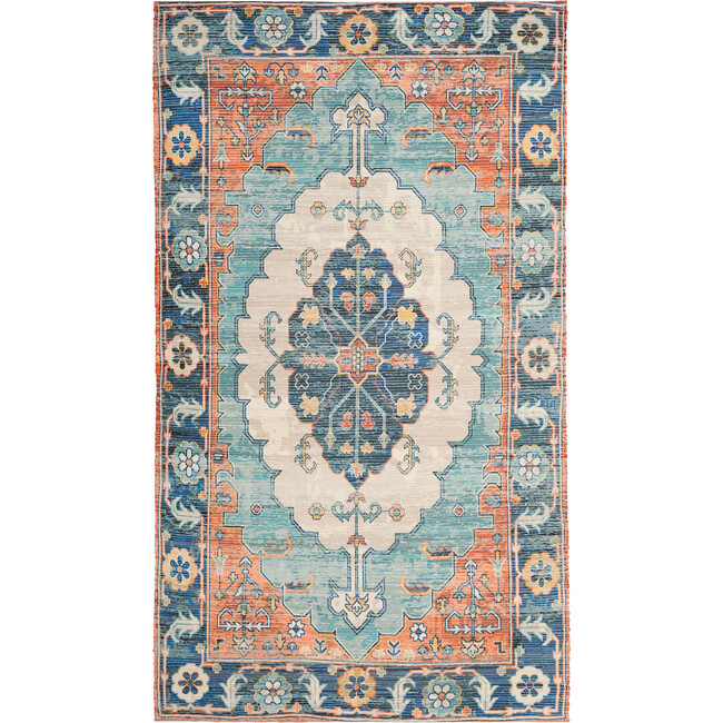 Georgia Saffron Rug, Blue Multi