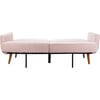 Bushwick Foldable Futon Bed, Pink - Accent Seating - 6