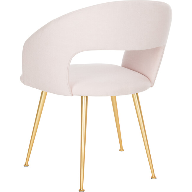 Lorina Accent Chair, Light Pink - Accent Seating - 3