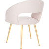 Lorina Accent Chair, Light Pink - Accent Seating - 3