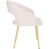 Lorina Accent Chair, Light Pink - Accent Seating - 4