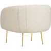 Alena Poly Blend Accent Chair, Oatmeal - Nursery Chairs - 6