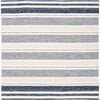 Striped Kilim Callum Rug, Cream/Navy - Rugs - 3