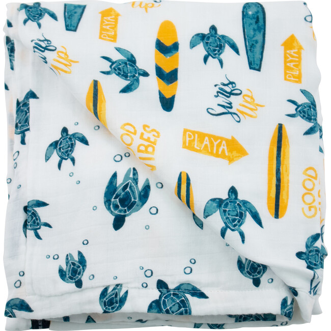Snuggle Blanket, Surf + Sea Turtles