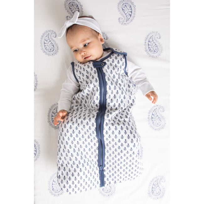 Block-Printed Winter Weight Sleep Sack, Fort - Sleepbags - 3