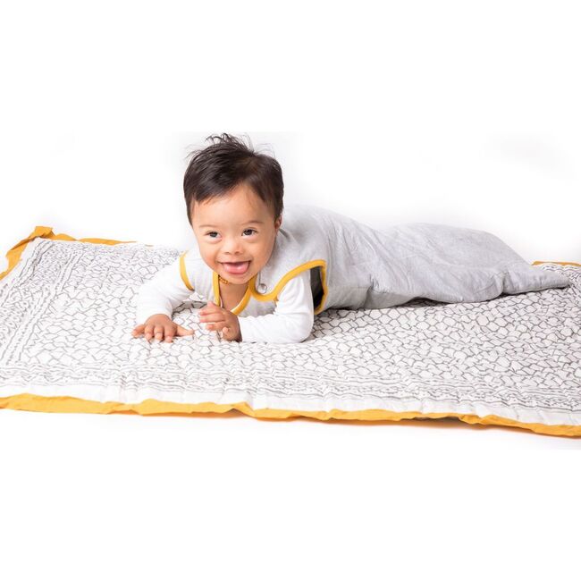 Block-Printed Winter Weight Sleep Sack, Erawan - Sleepbags - 7