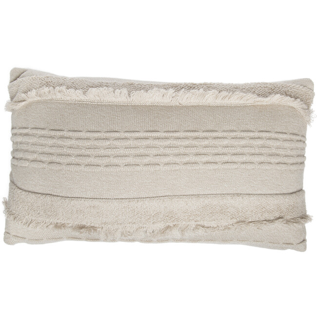 Air Knitted Washable Pillow, Dune