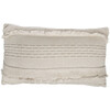 Air Knitted Washable Pillow, Dune - Decorative Pillows - 1 - thumbnail