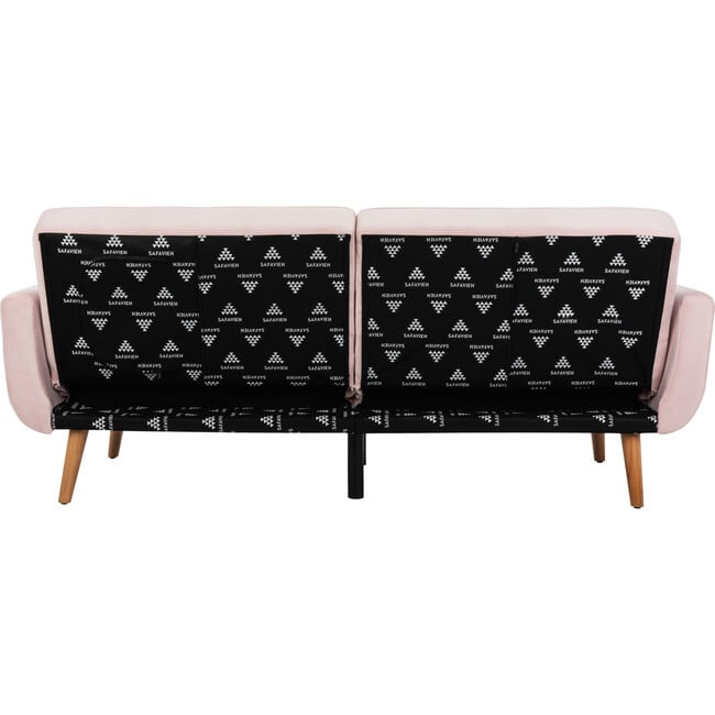 Bushwick Foldable Futon Bed, Pink - Accent Seating - 7