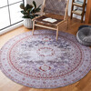 Serapi Machine Washable Rug, Light Purple/Sienna - Rugs - 9