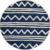 Parker Rug, Navy/Ivory - Rugs - 3