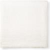 Quilt Blanket, White Linen Kantha - Quilts - 1 - thumbnail