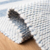 Striped Kilim Zeke Rug, Blue/White - Rugs - 9