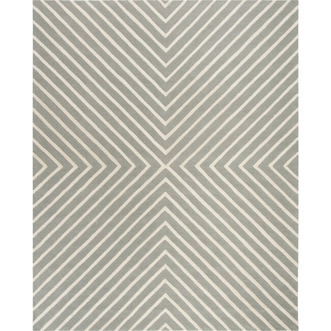 Rey Rug, Grey/Ivory - Rugs - 4