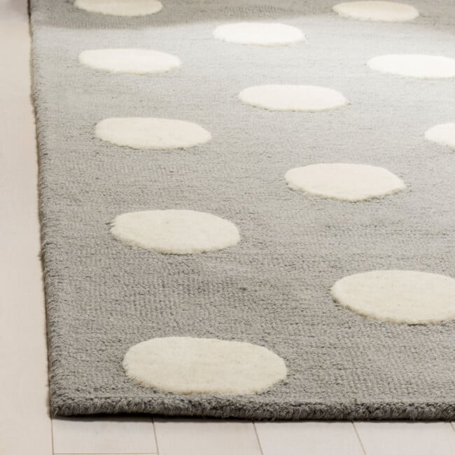 Mya Rug, Grey/Ivory - Rugs - 5