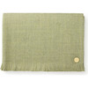 Baby Alpaca Throw Blanket, Pistachio - Blankets - 1 - thumbnail