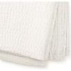 Quilt Blanket, White Linen Kantha - Quilts - 3 - thumbnail