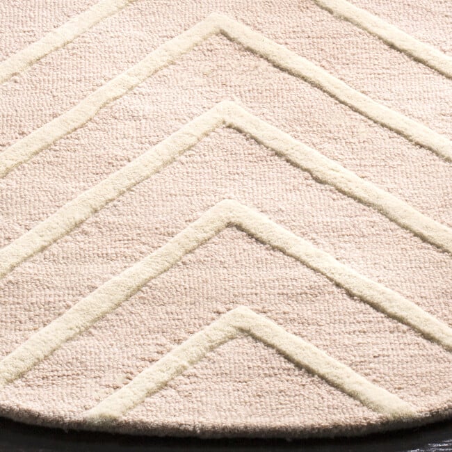 Rey Rug, Pink/Ivory - Rugs - 7