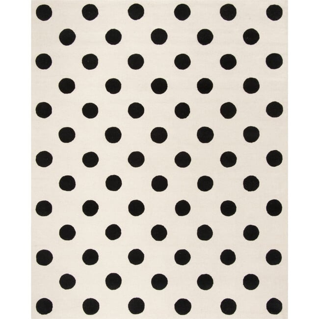 Mya Rug, Black/Ivory - Rugs - 4