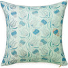 Pomegranate Throw Pillow, Aqua - Pillows - 1 - thumbnail
