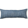 Arrows Lumbar Pillow, Indigo - Pillows - 1 - thumbnail