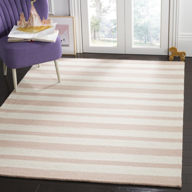 Peyton Rug, Pink/Ivory - Rugs - 7