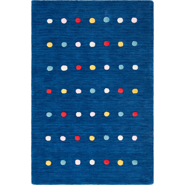 Kids Griffin Rug, Navy - Rugs - 3