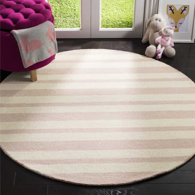 Peyton Rug, Pink/Ivory - Rugs - 9