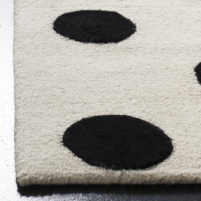 Mya Rug, Black/Ivory - Rugs - 8