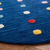 Kids Griffin Rug, Navy - Rugs - 4