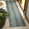 Courtyard Penny Indoor/Outdoor Rug, Dark Turquoise - Rugs - 6