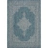 Courtyard Adeline Indoor/Outdoor Rug, Blue - Rugs - 1 - thumbnail