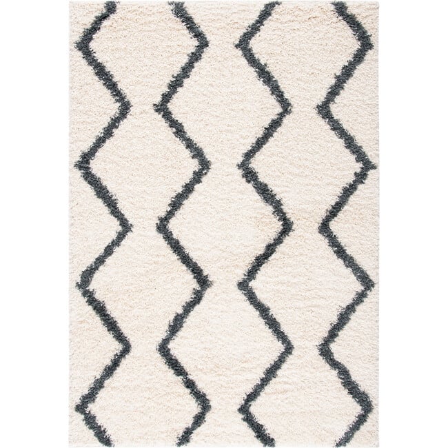 Venus Shag Tristan Rug, Dark Grey