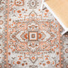 Cabana Claire Indoor/Outdoor Rug, Orange/Grey - Rugs - 4