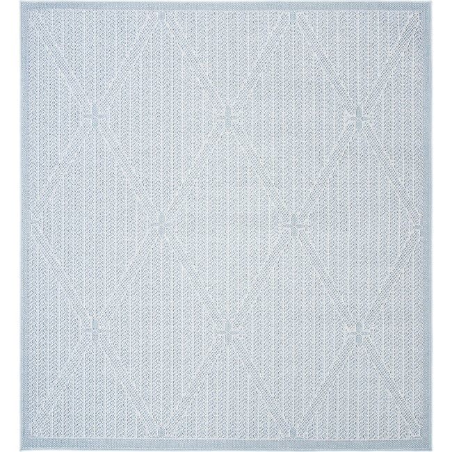 Bermuda Sienna Indoor/Outdoor Rug, Light Blue - Rugs - 4